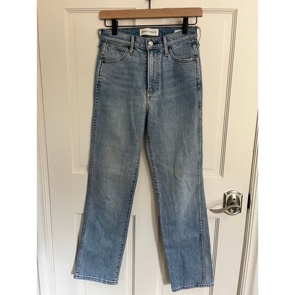 Aritzia Denim Forum The Cowgirl High Rise Boot Jeans 30L Size 25 - Picture 5 of 11